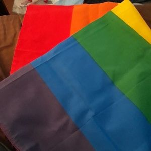 Rainbow pride flag